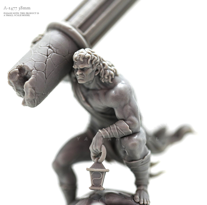 38mm Resin model kits figure b - Gold 6138 评论和价格